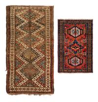 A Group of Persian Wool Rugs