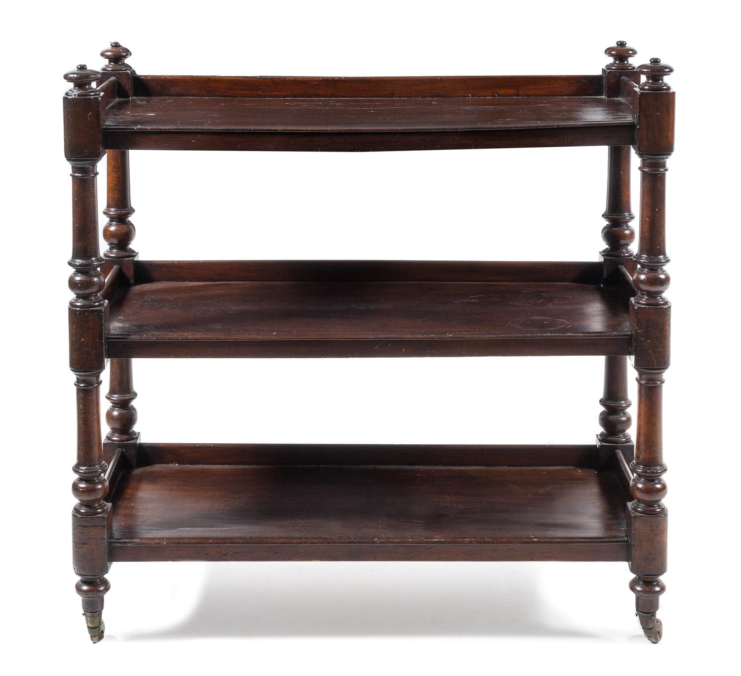 A William IV Mahogany Etagere — SECOND QUARTER 19TH CENTURY