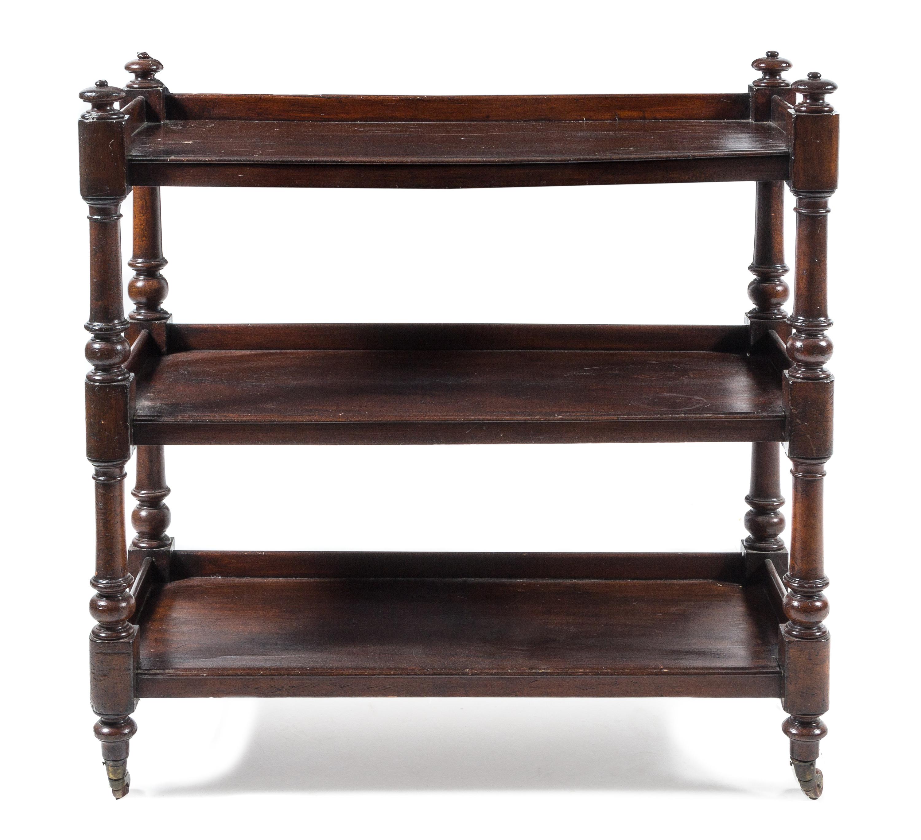 A William IV Mahogany Etagere — SECOND QUARTER 19TH CENTURY