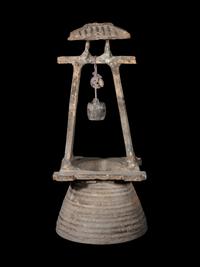 A Chinese Grey Pottery Model of a Well