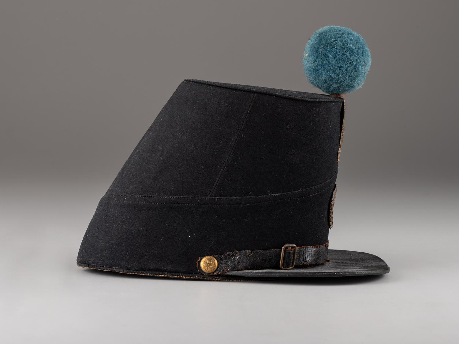 [MILITIA]. Model 1851 militia shako.