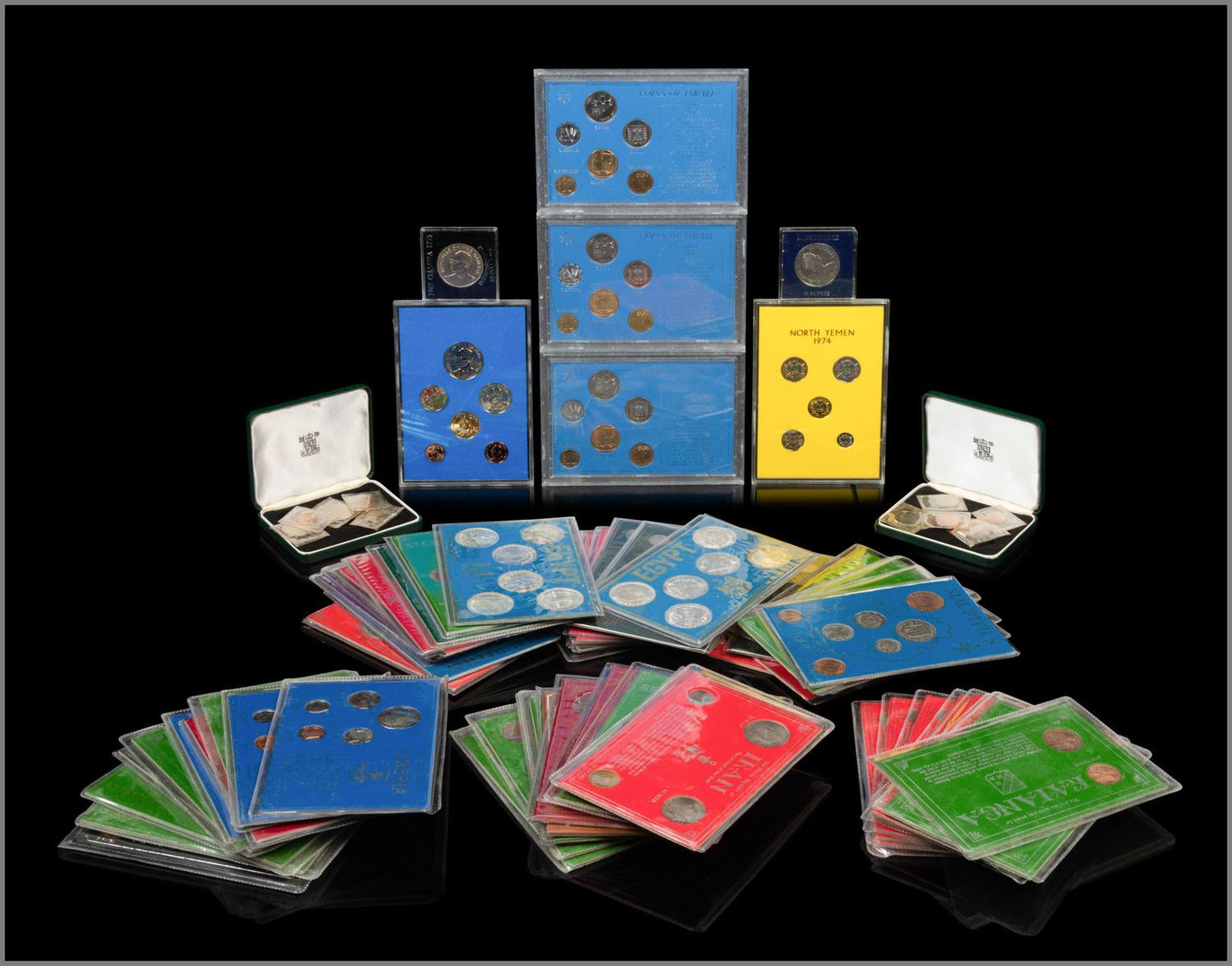 [INTERNATIONAL] A Large Collection of African and Middle Eastern Coin Sets
