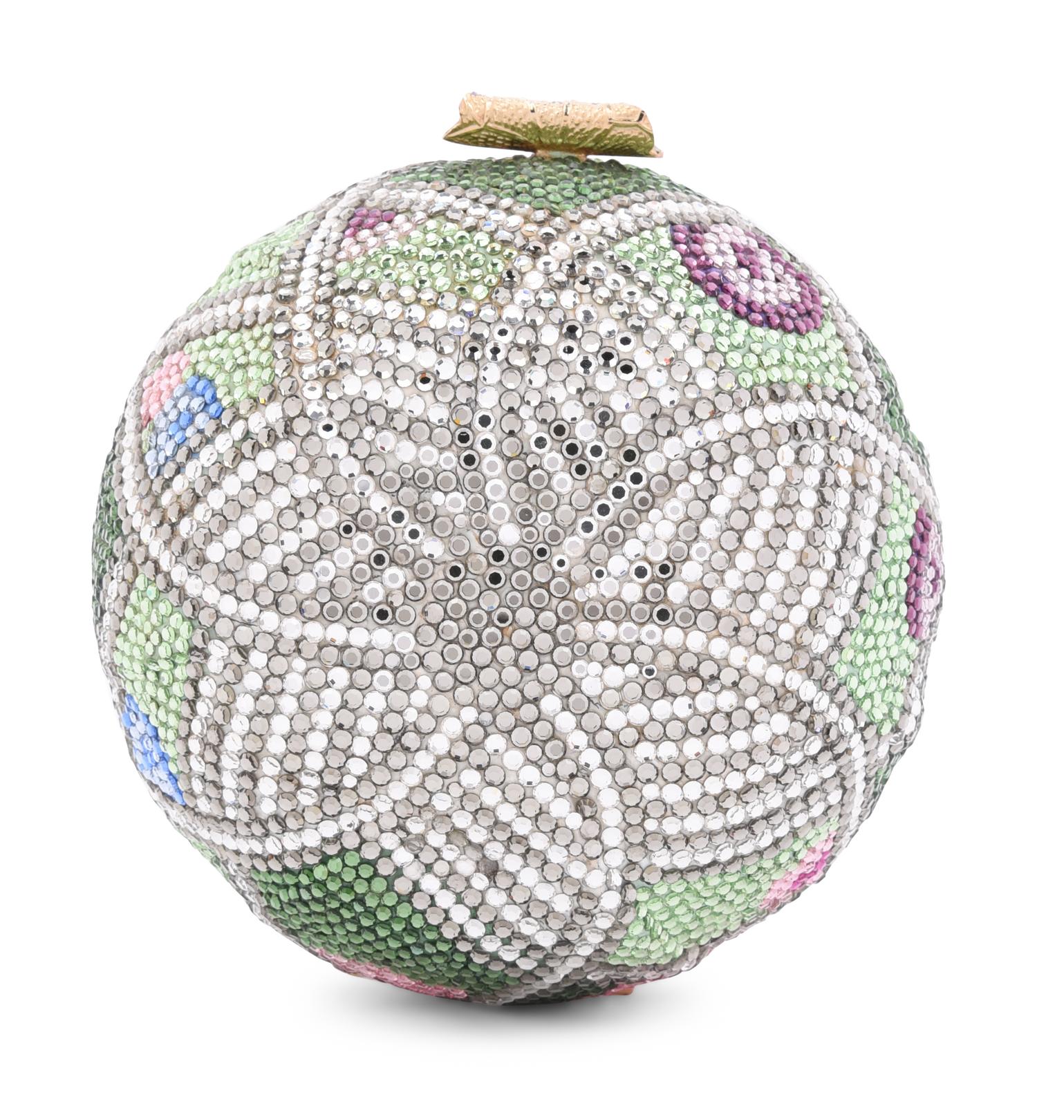 Judith Leiber Floral Motif Minaudière