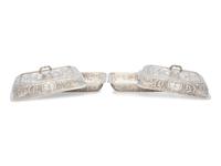 Two George III Silver Covered Serving Dishes