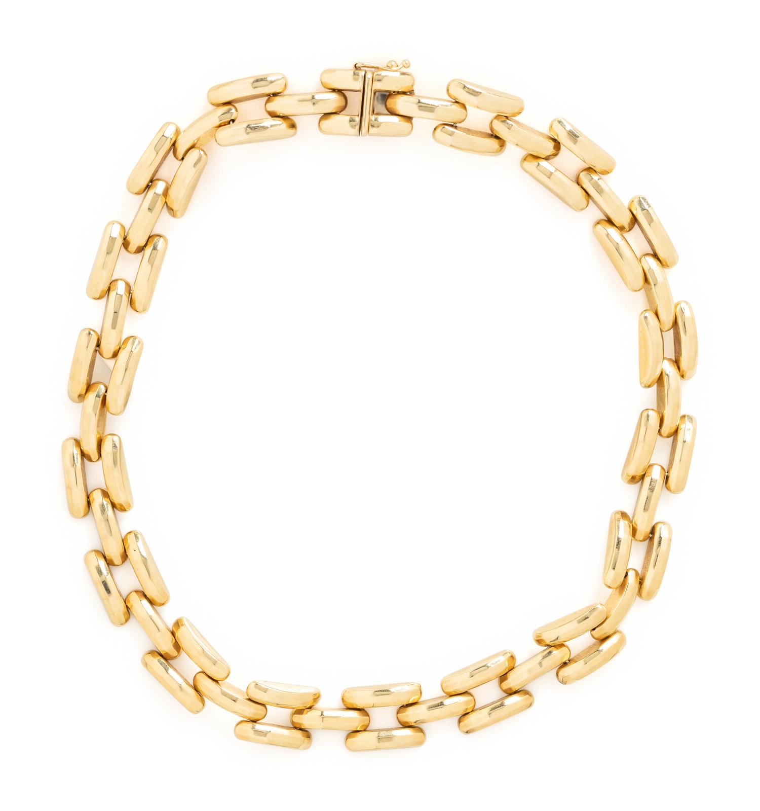 YELLOW GOLD NECKLACE