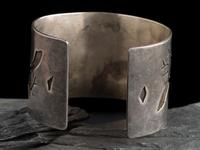 Navajo Silver and Turquoise Cuff Bracelet AND Matching Necklace