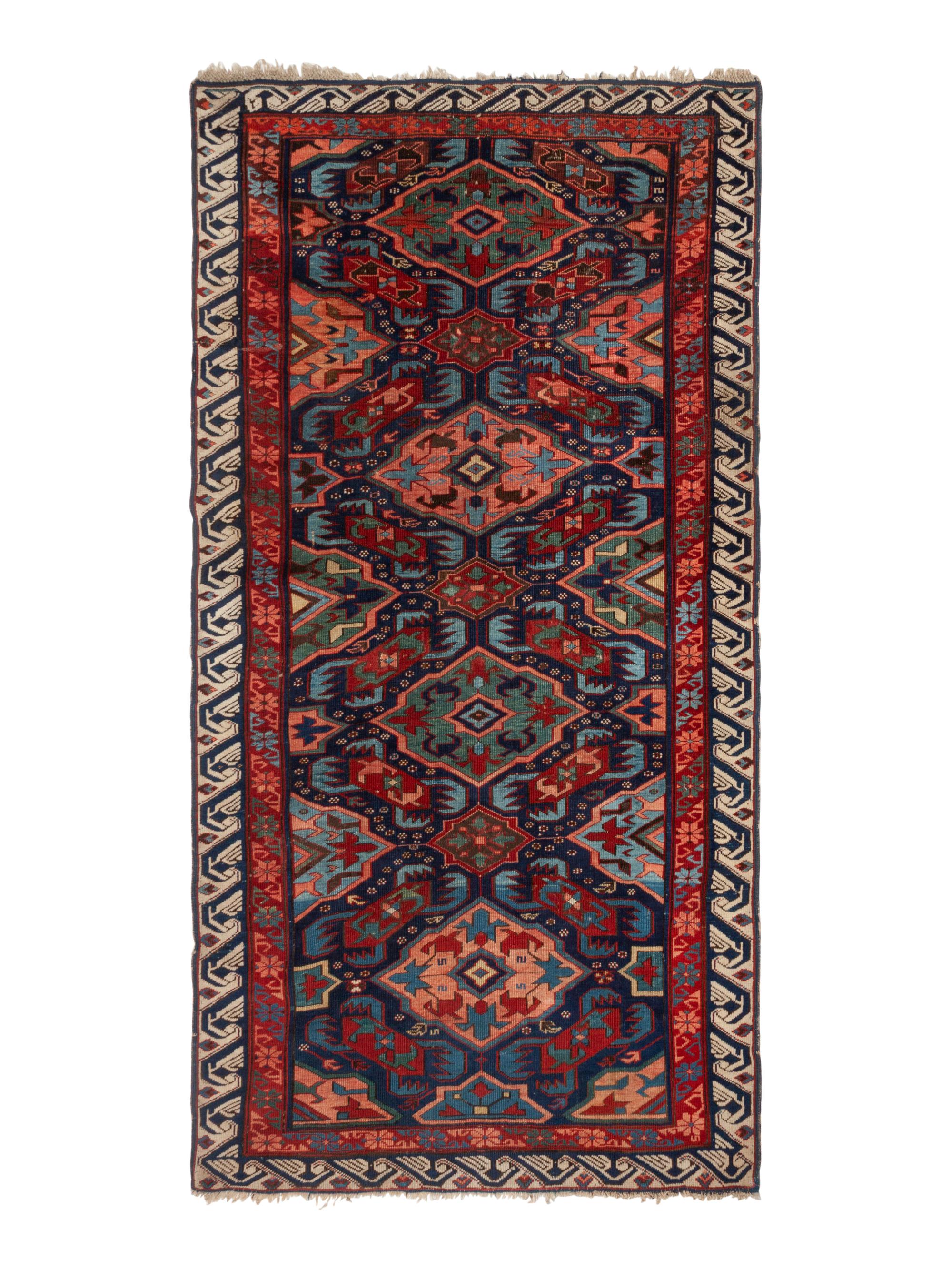 An Alpan Kuba Wool Rug