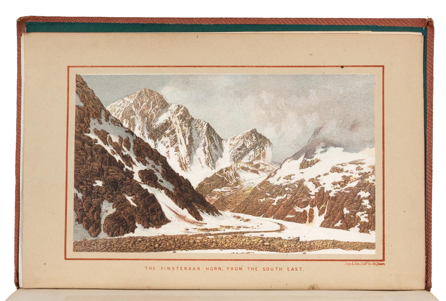 BALL, John, editor (1818-1889). Peaks, Passes, and Glaciers. A Series of Excursions by Members of the Alpine Club. London: Longman, Bro