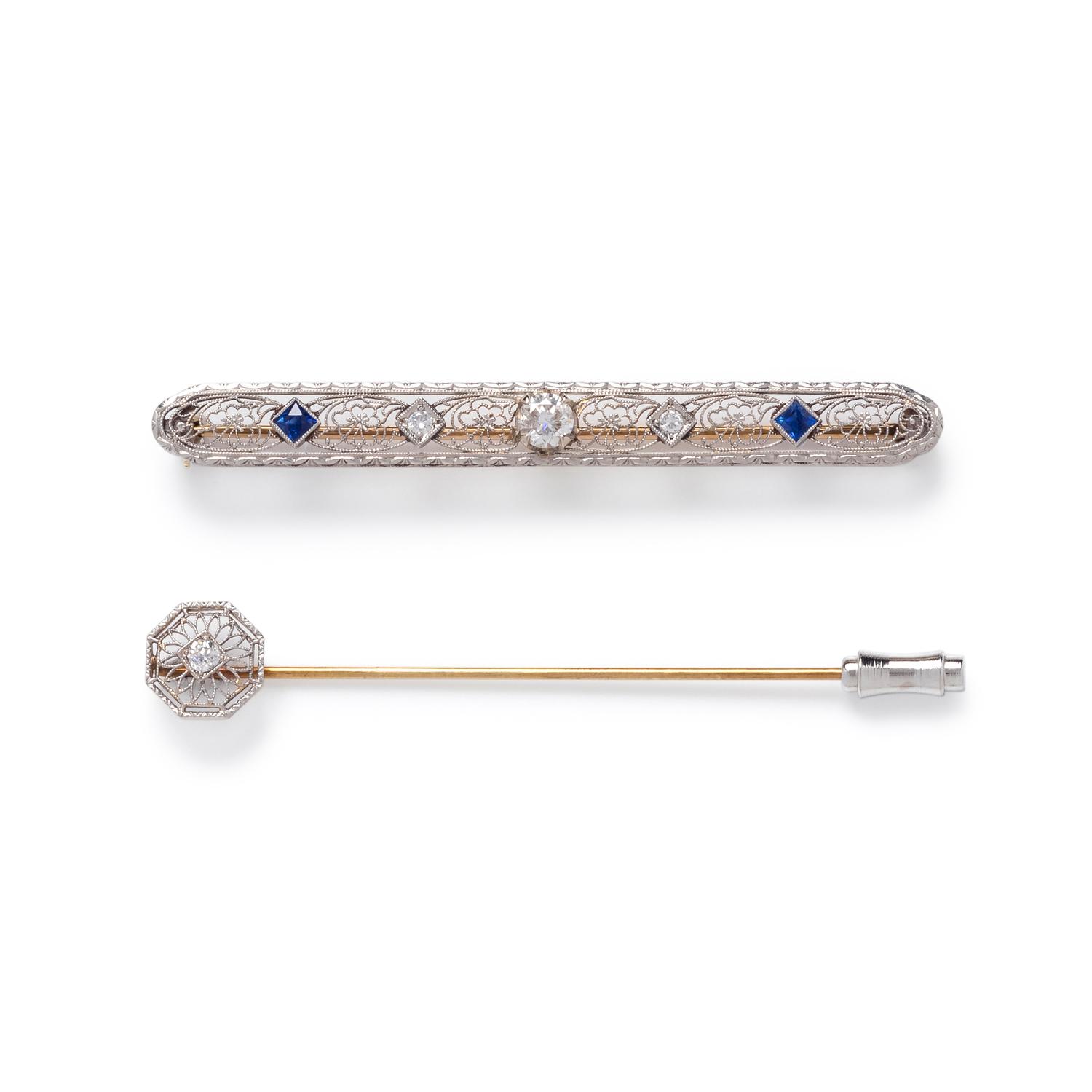 COLLECTION OF DIAMOND PINS