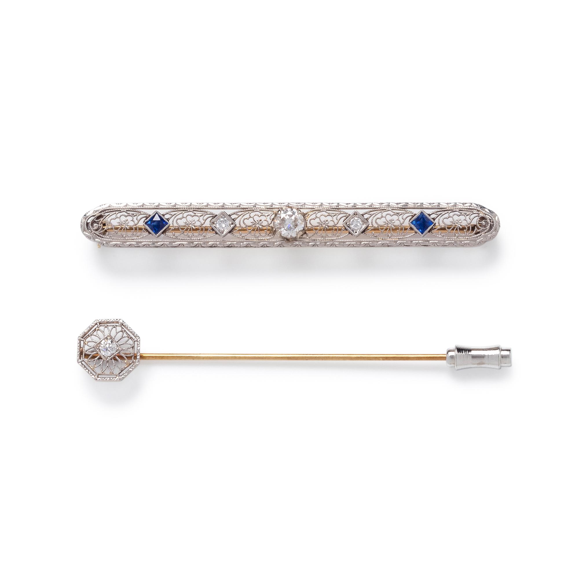 COLLECTION OF DIAMOND PINS