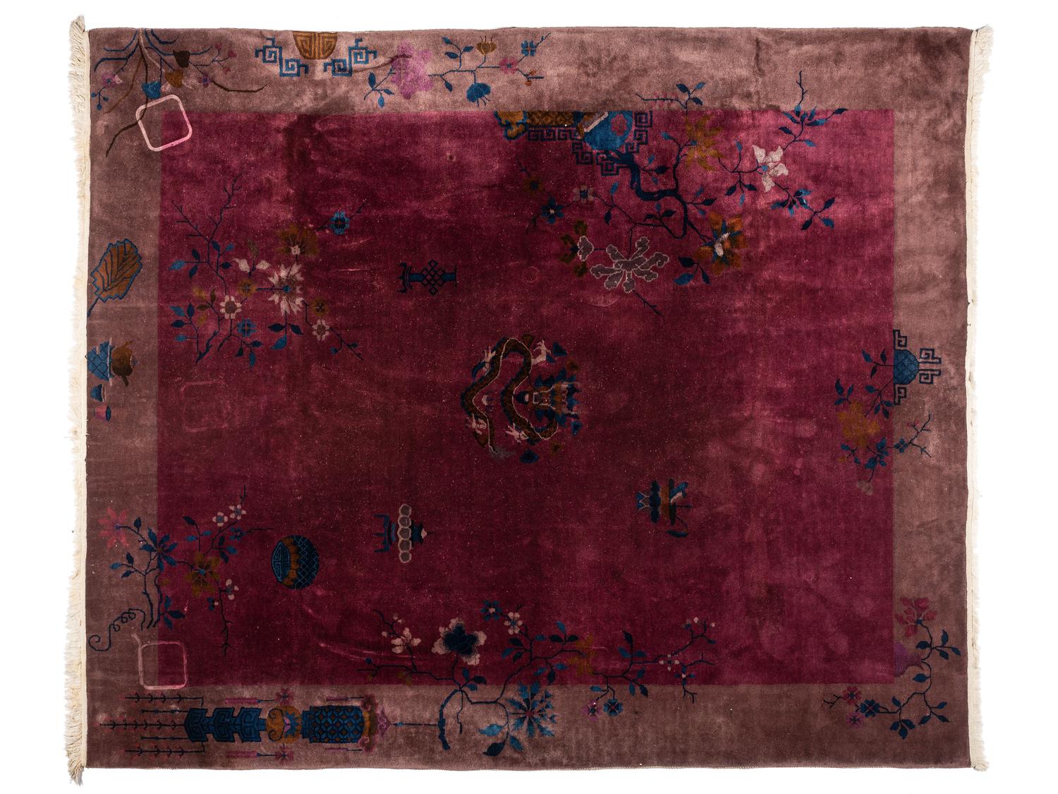 A Chinese Wool Rug