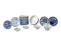 A Group of Chinese Export Porcelain Articles