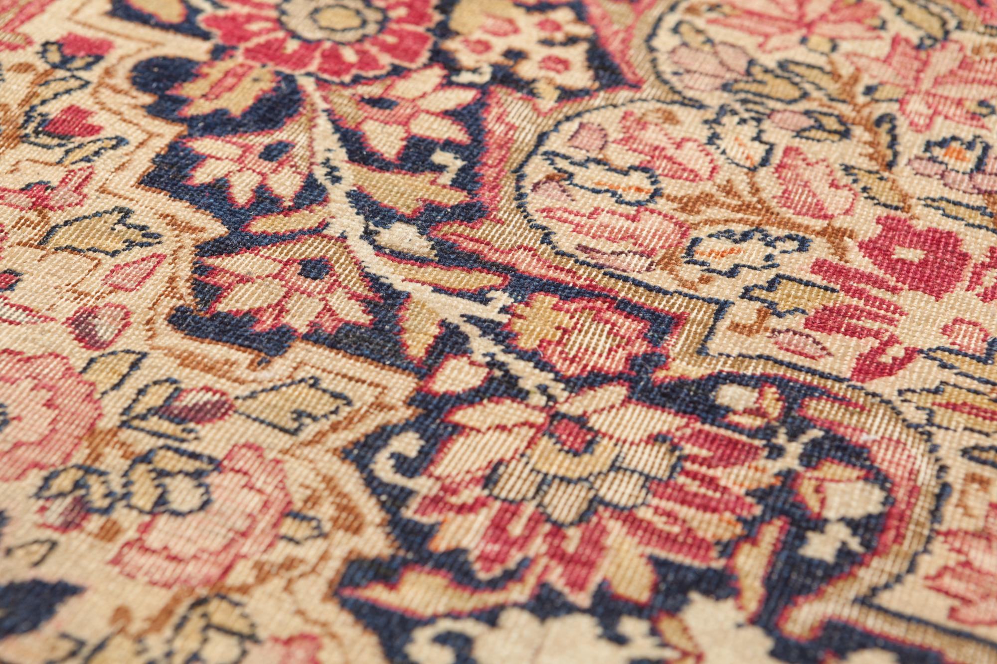A Kirman Wool Rug