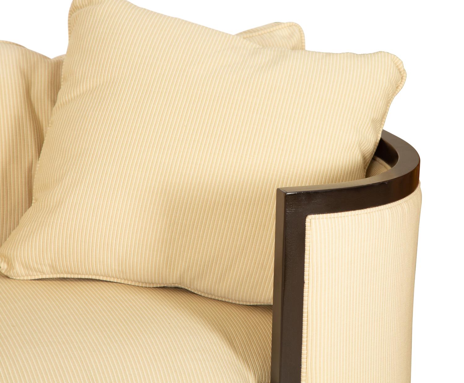 An Art Deco Style Upholstered Sofa — 20TH/21ST CENTURY