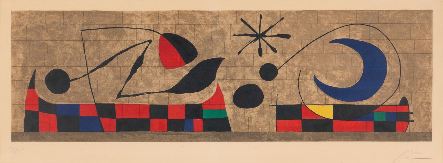 After Joan Miró (Spanish, 1893-1983) — Mur de la lune , 1958