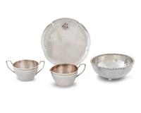 Four American Hand Wrought Silver Articles — 20TH CENTURY
