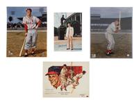 A Group of Eight Stan Musial Signed Autograph Photos from Stan The Man, Inc.