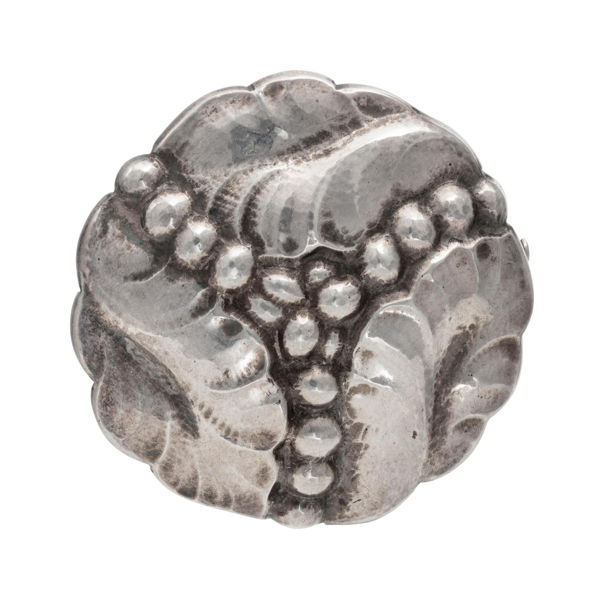 A Sterling Silver Brooch, Georg Jensen,