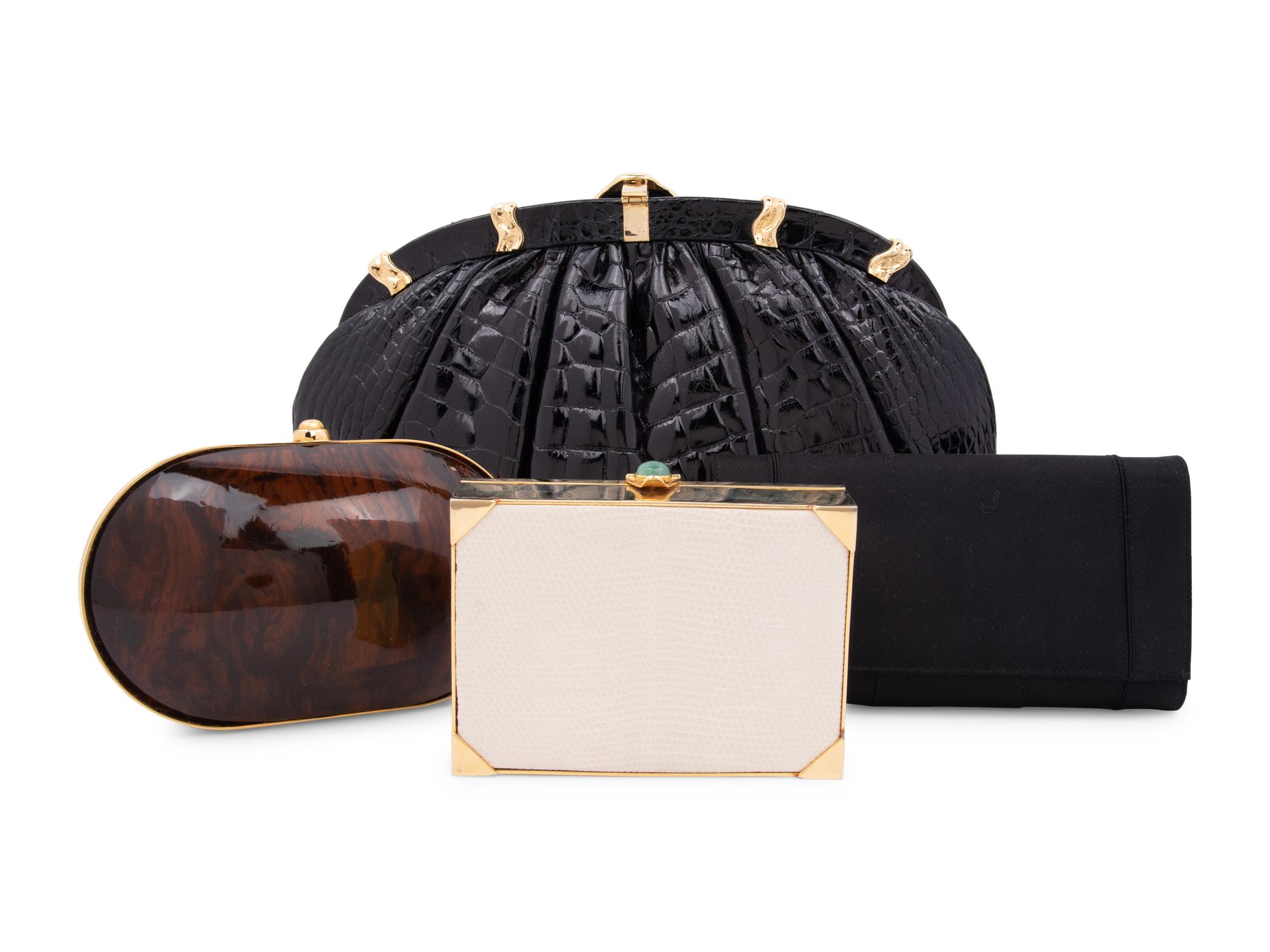 Four Judith Leiber Bags, 1980-2000s