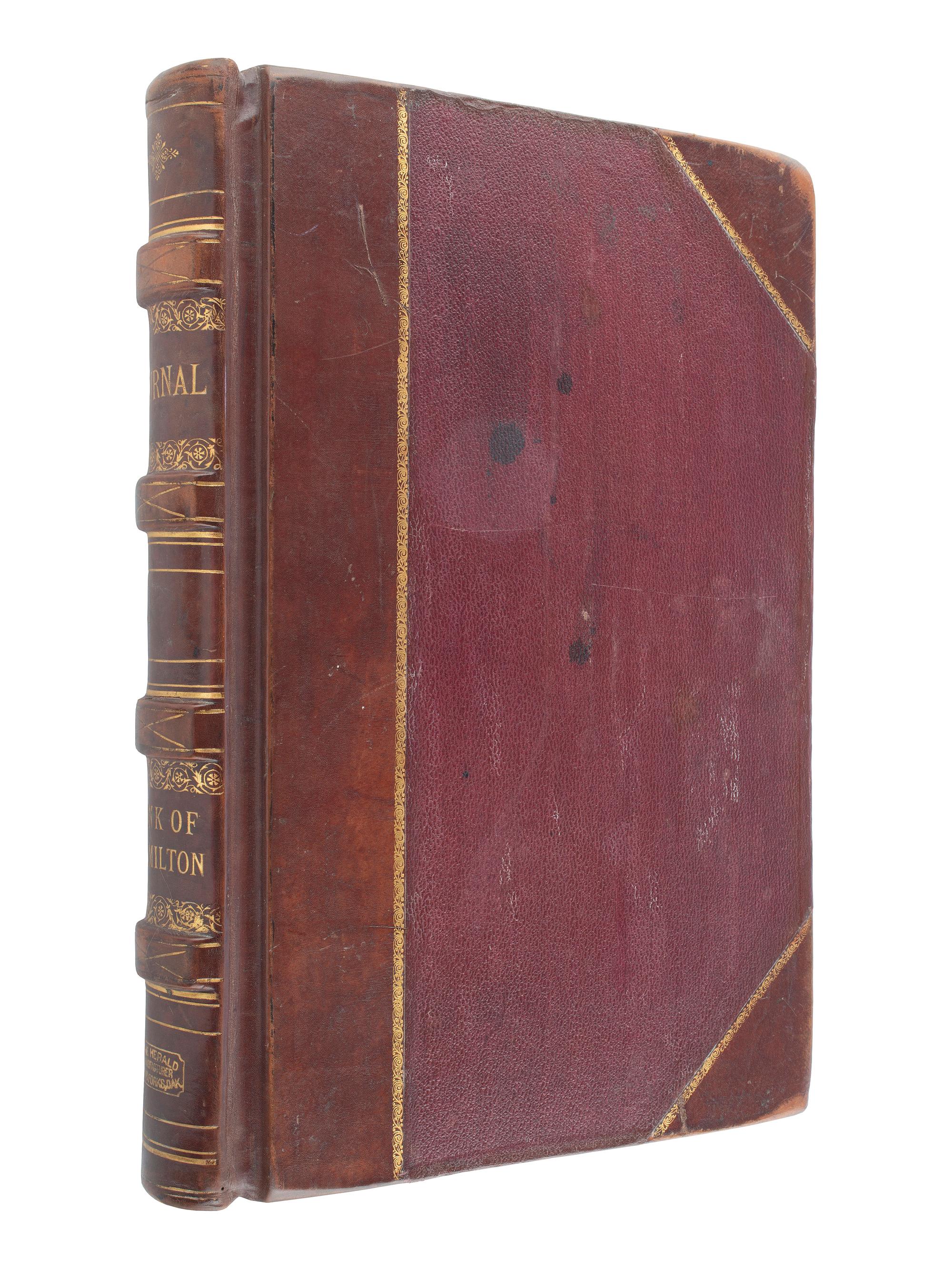 [NORTH DAKOTA-MINNESOTA]. 19th and early 20th-century diaries & ledgers regarding Upper Midwest.