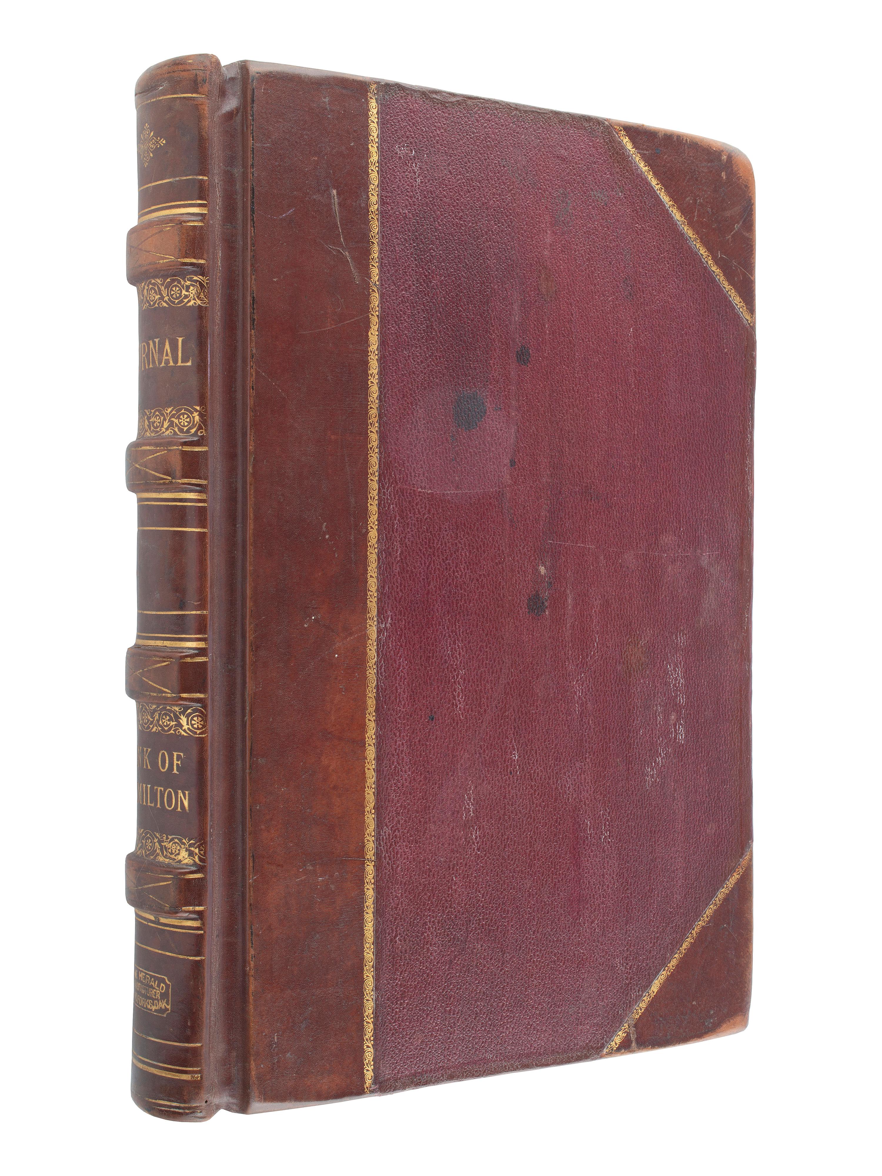 [NORTH DAKOTA-MINNESOTA]. 19th and early 20th-century diaries & ledgers regarding Upper Midwest.