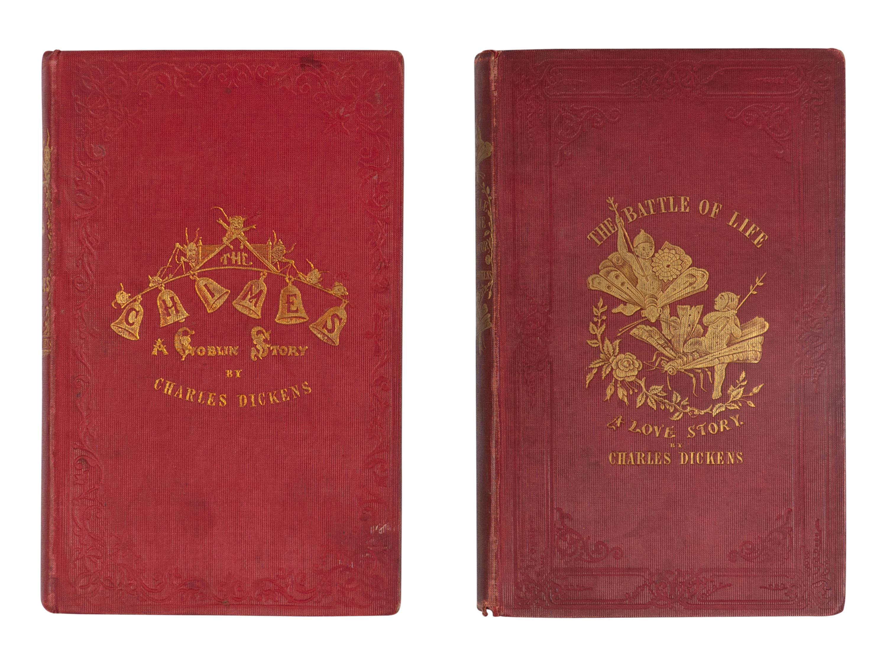 DICKENS, Charles (1812-1870). The Battle of Life. A Love Story . London: Bradbury & Evans, 1846.