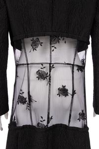 Comme des Garçons Quilted Jacket with Lace,