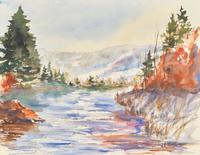 Mountain River , 1969