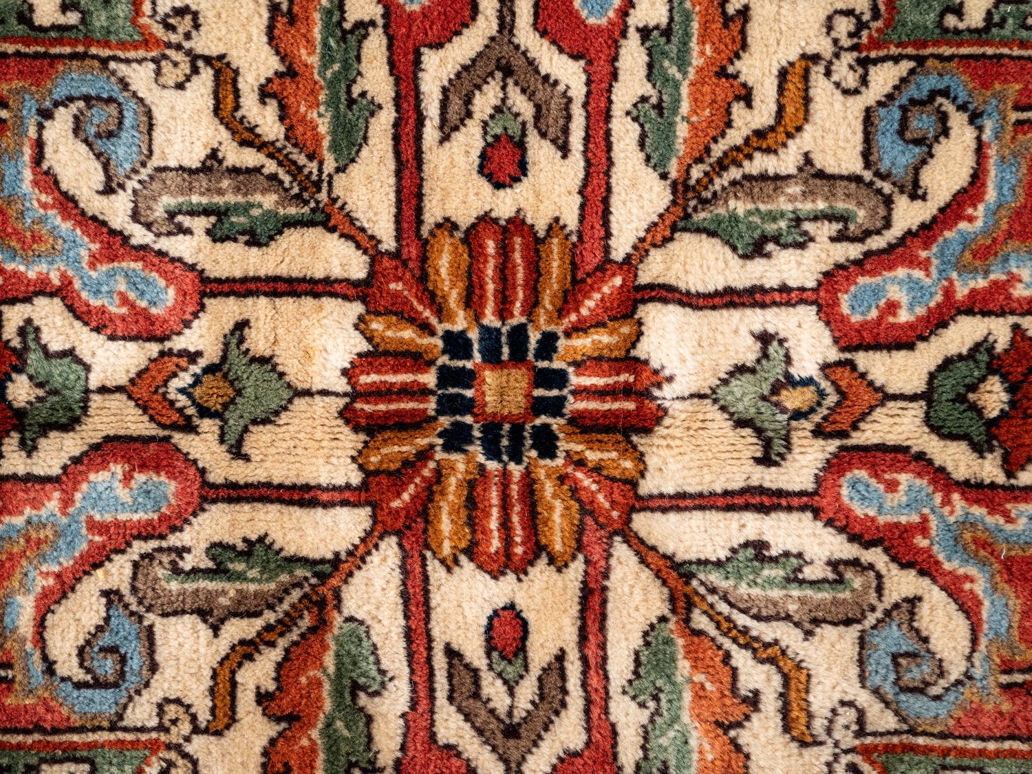 A Heriz Wool Rug