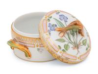 A Group of Royal Copenhagen Flora Danica Porcelain Table Articles