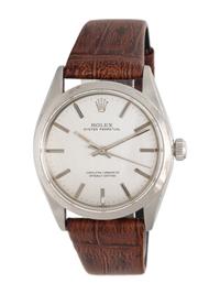 ROLEX, REF. 1002 STAINLESS STEEL VINTAGE 'OYSTER PERPETUAL' WATCH, CIRCA 1960
