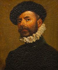 Man with White Ruff and Woman with Pearl Necklace