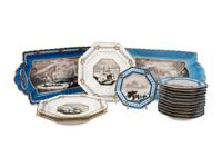 A French Porcelain Ice Cream Service