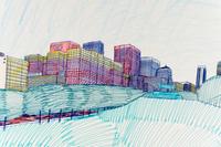 The Skyline of Chicago, 1986, S. Michigan Av.