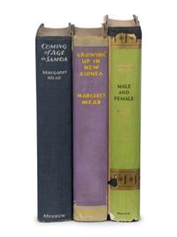 MEAD, Margaret (1901-1978). A group of 3 works, comprising:
