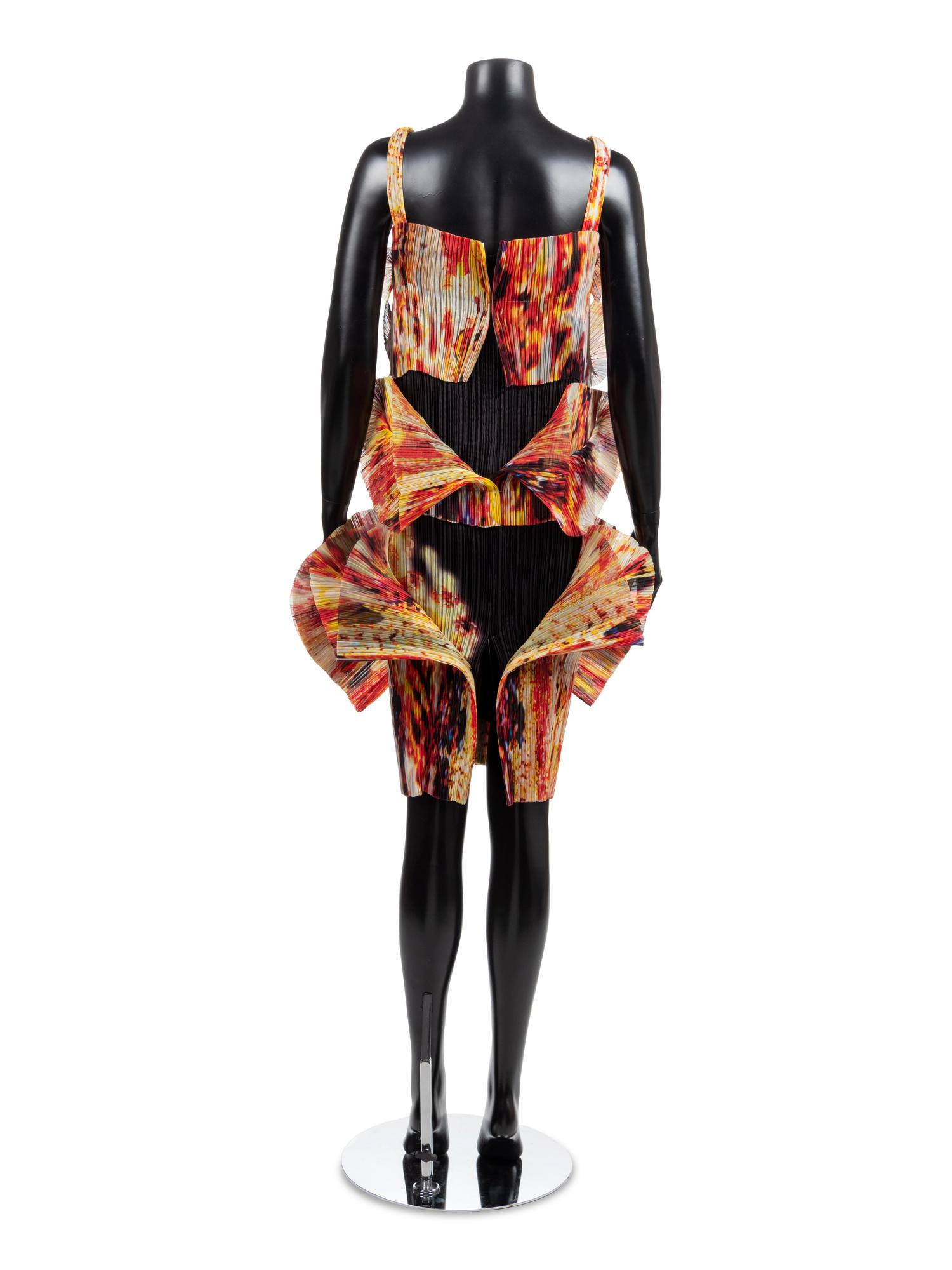 Issey Miyake Pleated Evening Ensemble , 2007-08