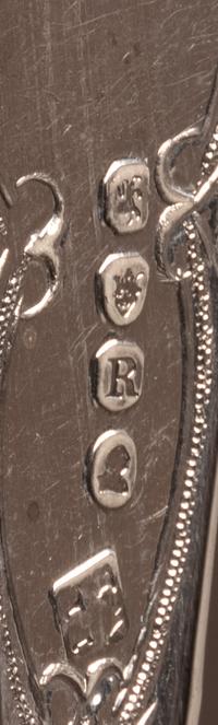 Fourteen George III Silver Berry Spoons