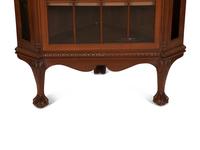 A Chippendale Style Mahogany Corner Cabinet