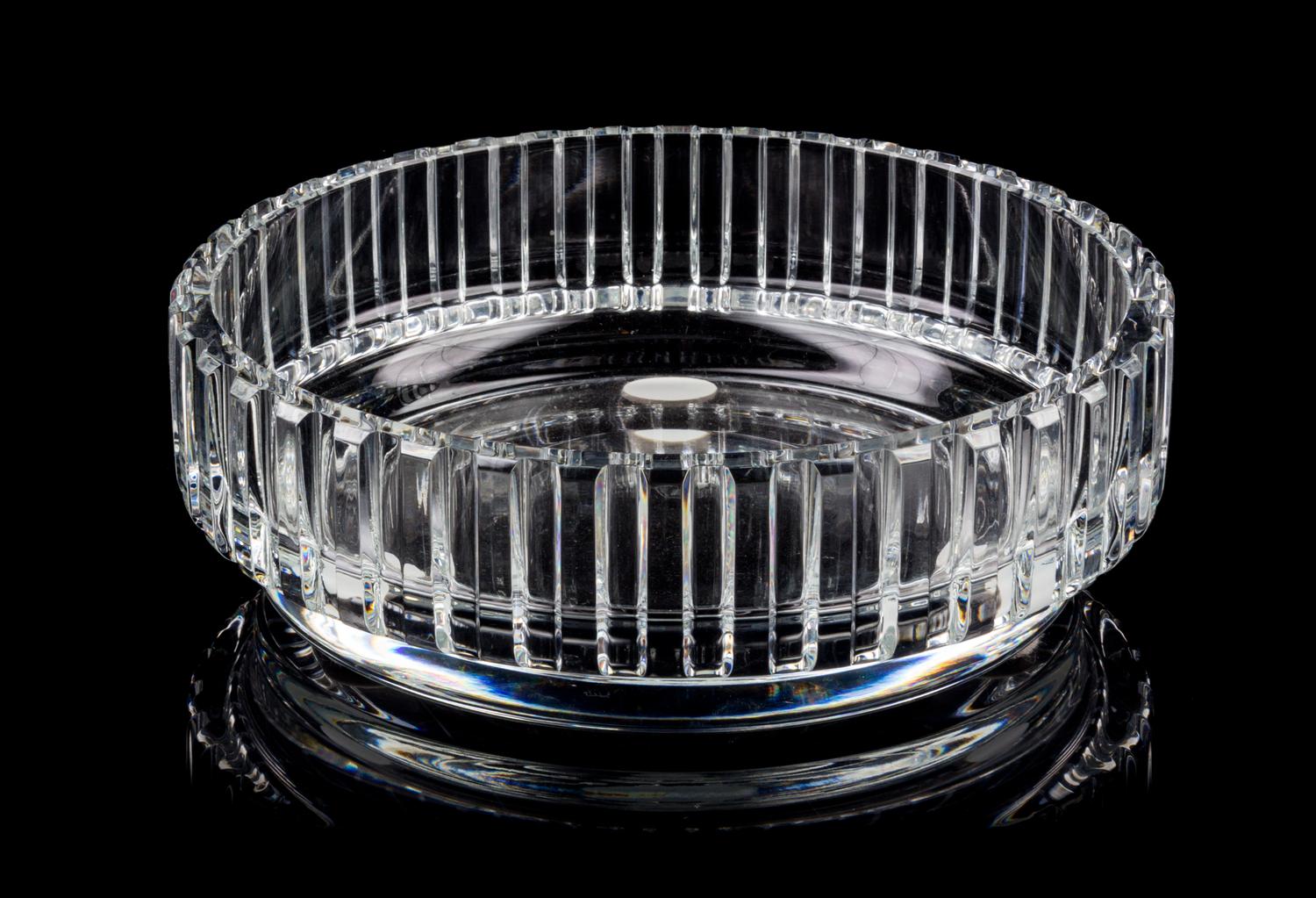 Baccarat, , a Rotary pattern crystal bowl