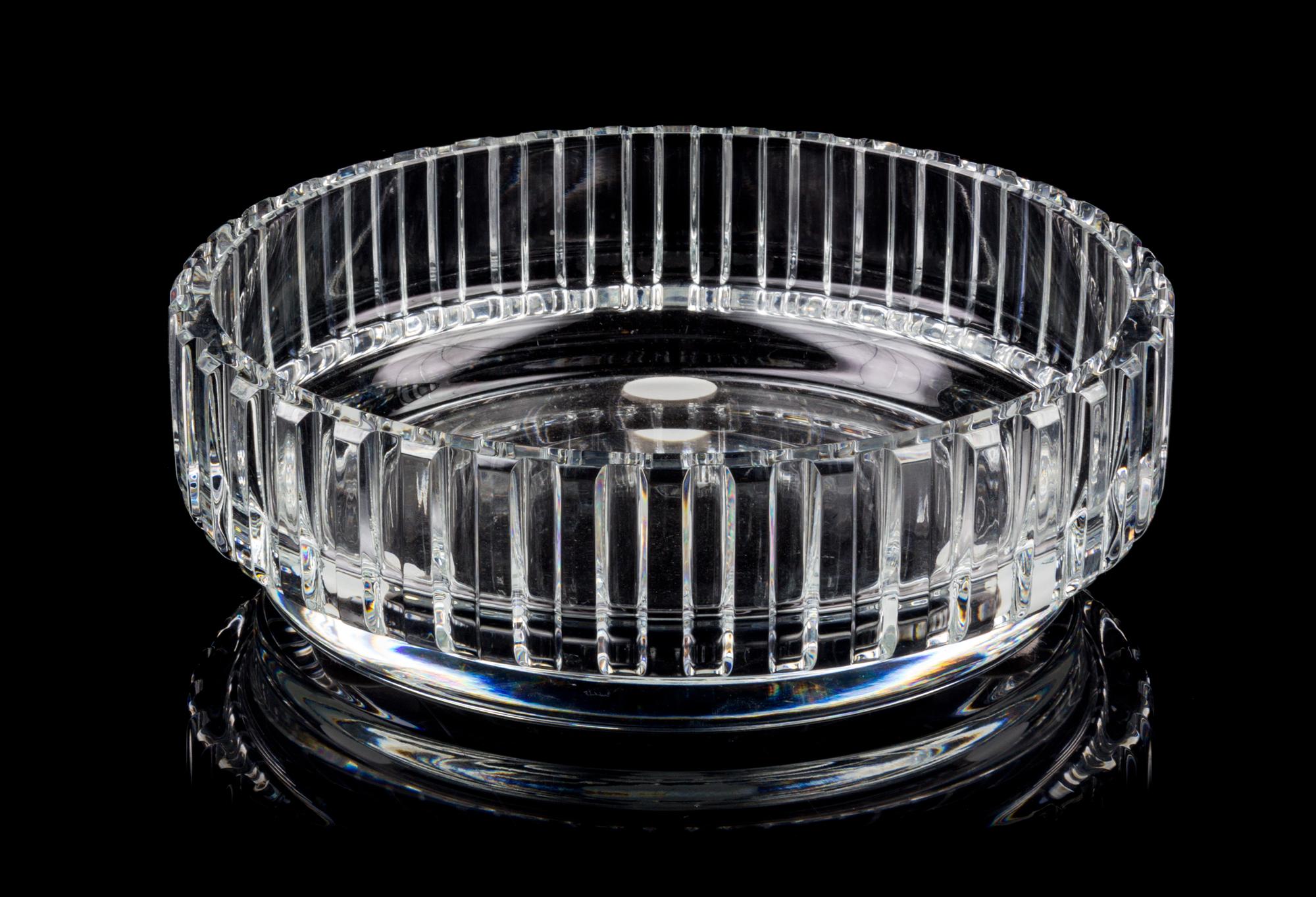Baccarat, , a Rotary pattern crystal bowl