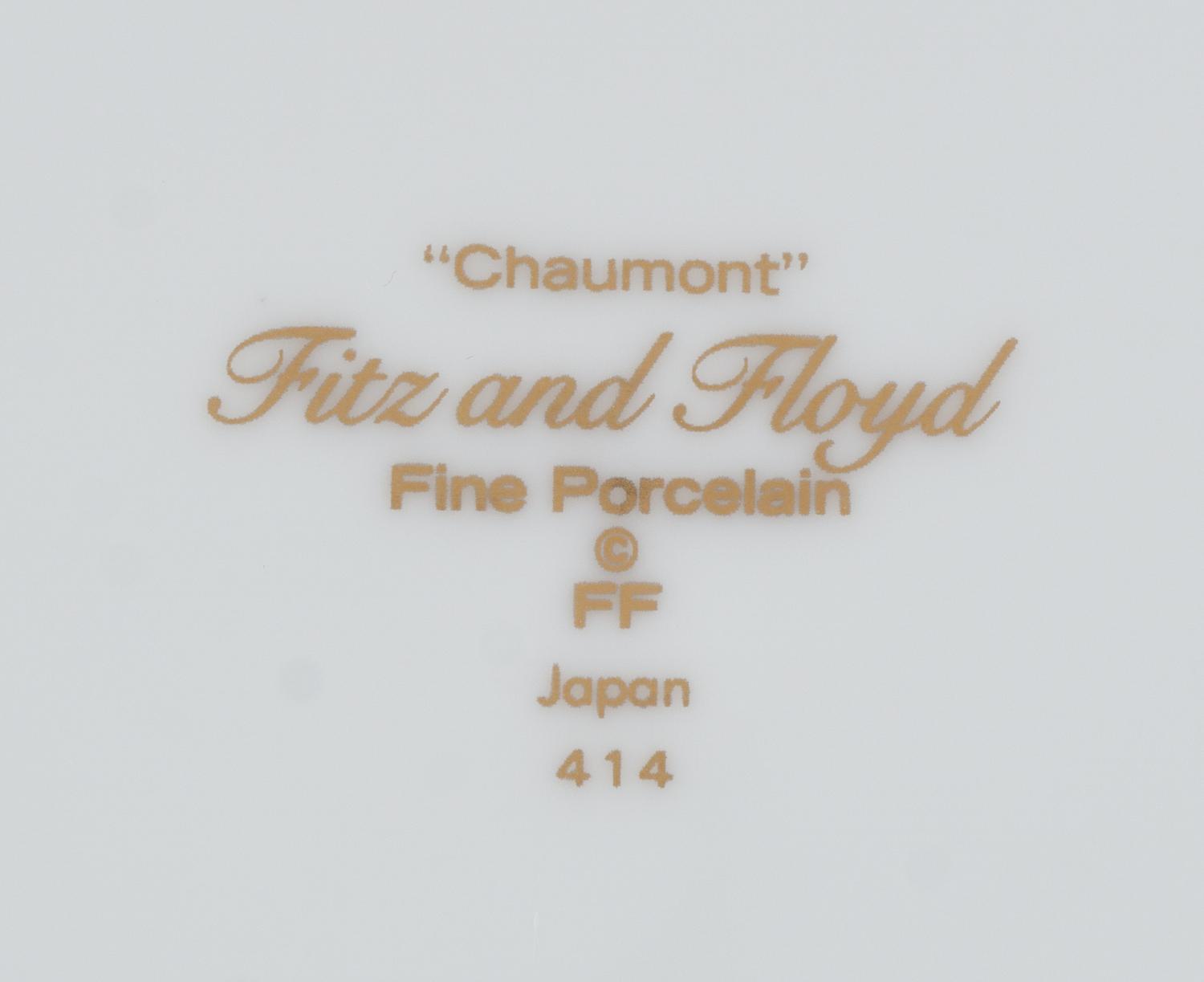 A Group of Fitz and Floyd Porcelain Plates