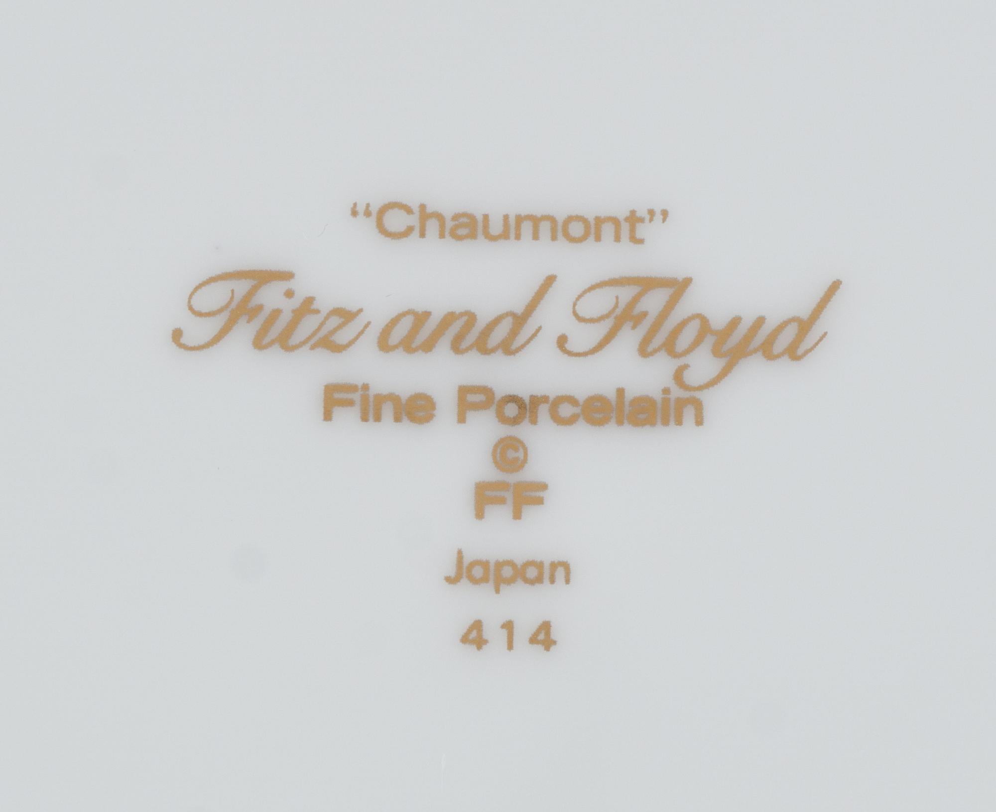 A Group of Fitz and Floyd Porcelain Plates