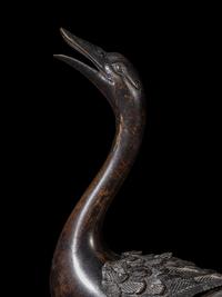 Four Japanese Animal-Form Incense Burners
