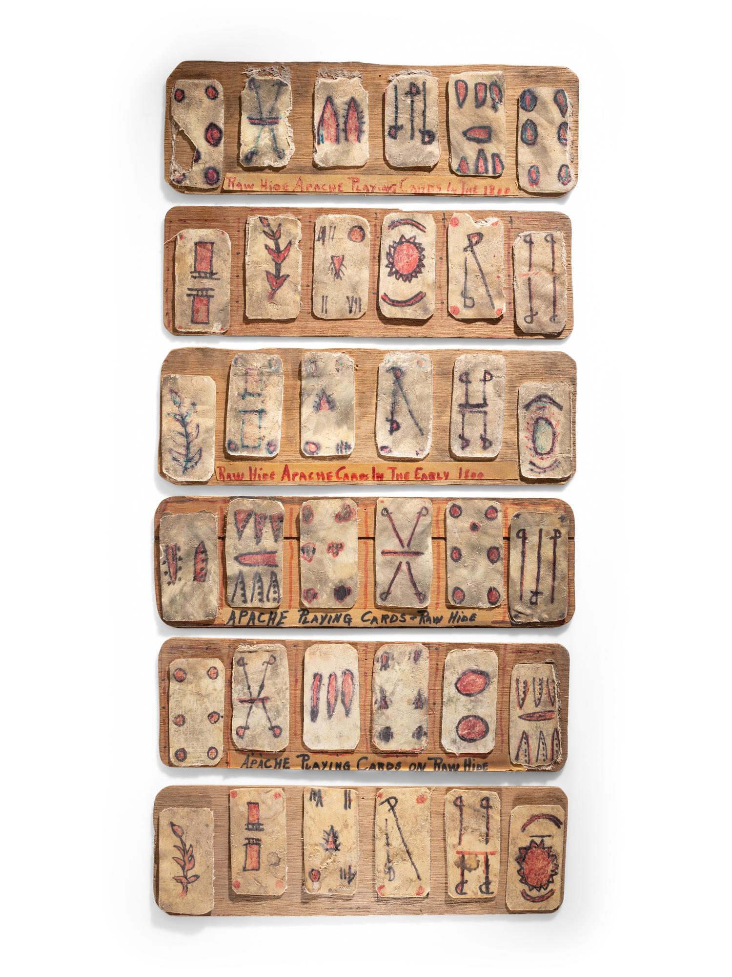 Apache Rawhide Playing Cards