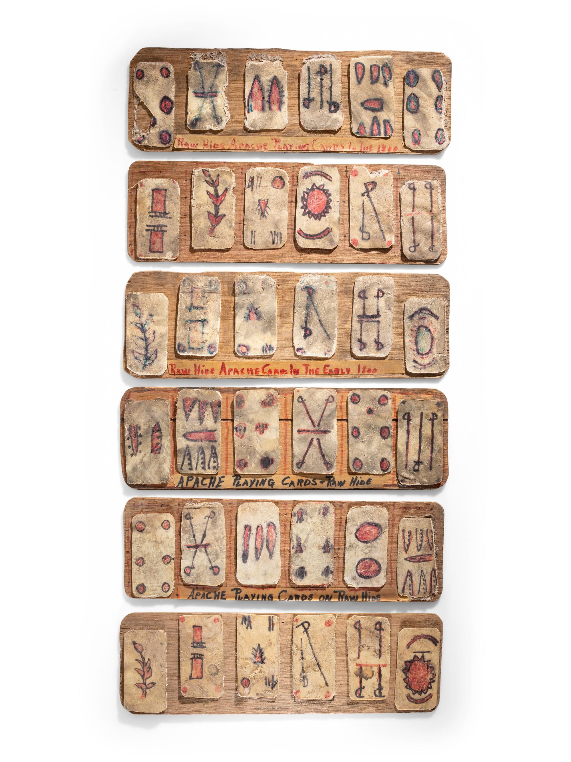Apache Rawhide Playing Cards