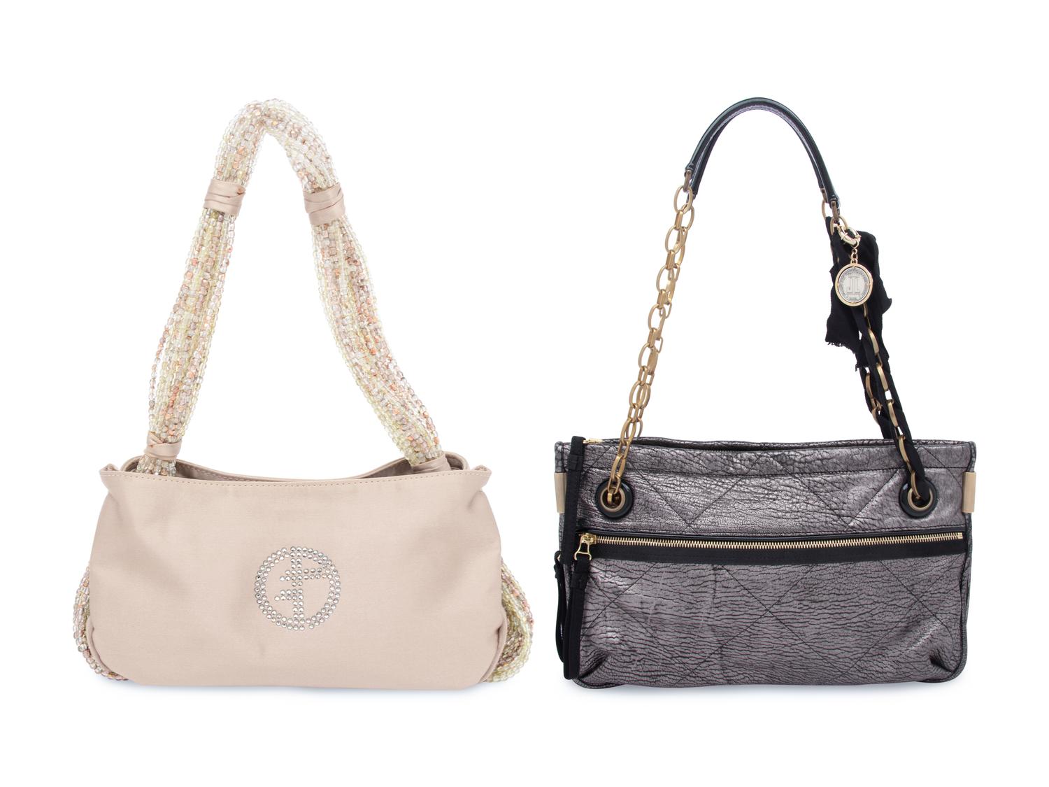 Lanvin & Armani, Two Handbags