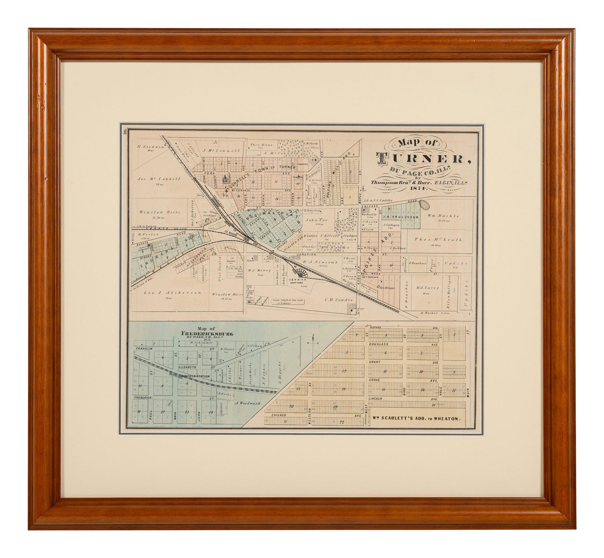 A Group of Twelve Maps of Illinois