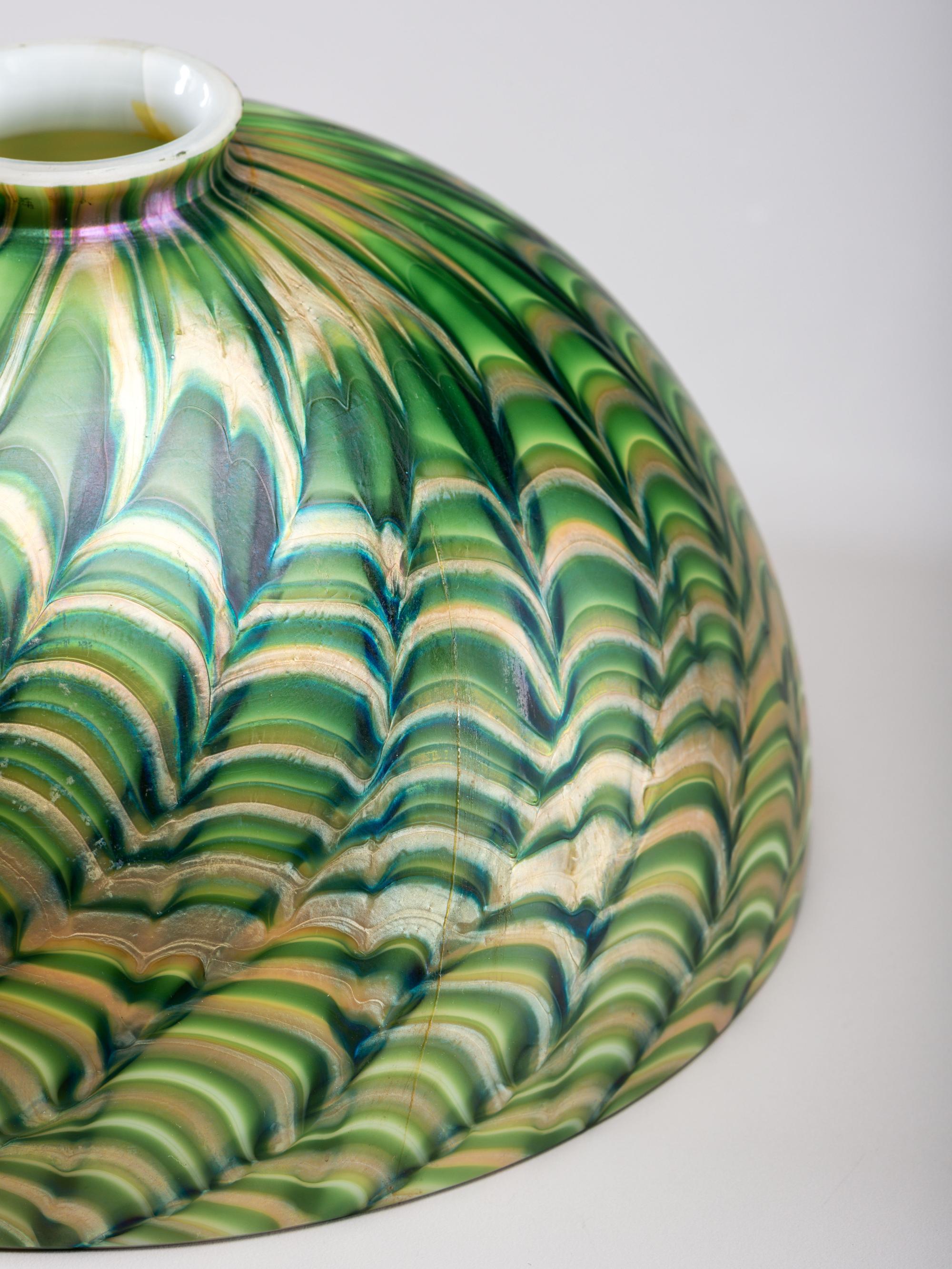 A Lundberg Studios Glass Shade