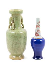 Two Chinese Porcelain Vases