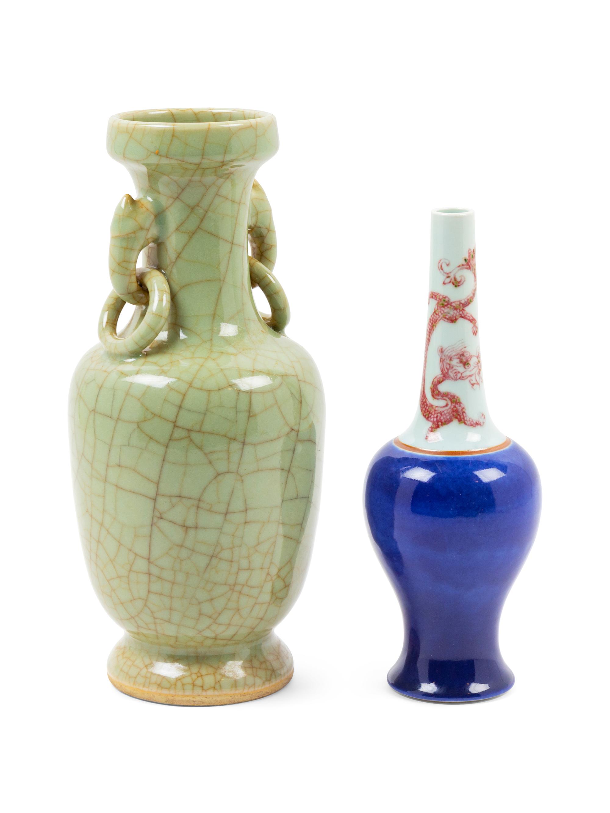 Two Chinese Porcelain Vases